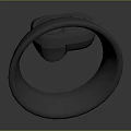 Sleek Wireless Computer Headphone And Smart Bracelet With Modern Ergonomic Design