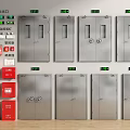 Essential Fire Equipment Safety Exit Signs Fire Hydrant Cabinets And Extinguisher Boxes For Building Safety