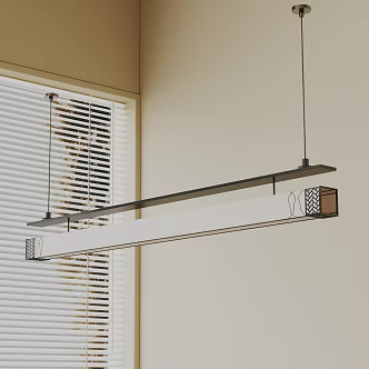 Modern chandelier 3d model