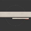 Modern distribution box fuse box power supply fuse box 3d model