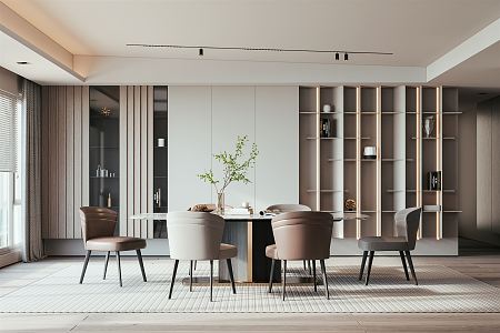 Modern Restaurant 3d model