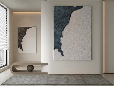 decorative painting 3d model