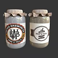 Cracker Box Container Gift Box Packaging Box Brand Packaging Holiday Gift Box 3d model