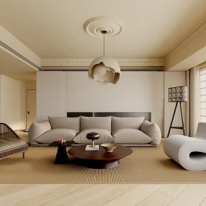Living room 3d model