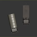 Two Military Green Trucks With Canvas Cover And Cargo Container Design