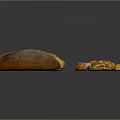 Assorted Fresh Bread Varieties Including Loaf Braided Roll and Sugar Topped