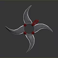 Hidden weapons darts ninja darts ninja weapons weapons ancient weapons cold weapons medieval items 3d model