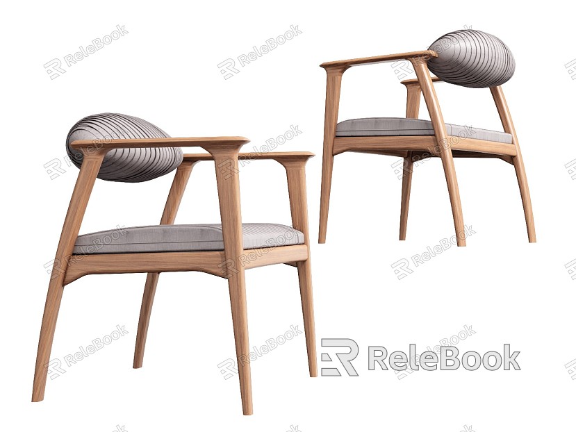 Modern Dining Chair Leisure Chair Single Chair model