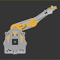 Robot Arm Mechanical Arm Robot Arm Robot Head 3d model