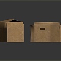 Logistics box express box parcel box carton goods box goods box box box box box 3d model