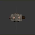 Sci-fi Hammer Sci-fi Stick Mace Sci-fi Weapon Ancient Weapon Hammer Cold Weapon Medieval Item 3d model