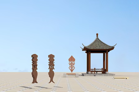 Hanging fish 3d model