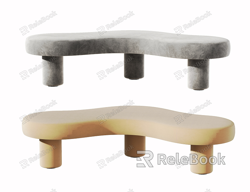 Modern sofa stool shape stool model