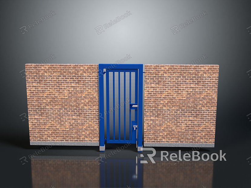 industrial door industrial entrance industrial metal door metal industrial door steel gate big iron gate gate model