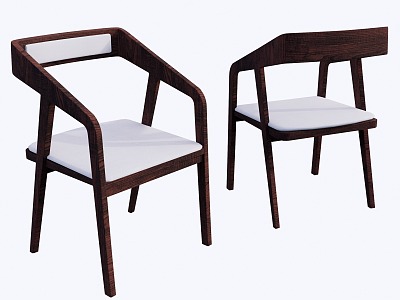 New Chinese Dining Chair Single Chair model