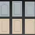 Various Styles Of Cabinet Doors With Different Panel Designs And Finishes
