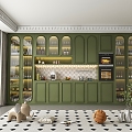 Wine Cabinet 3d model