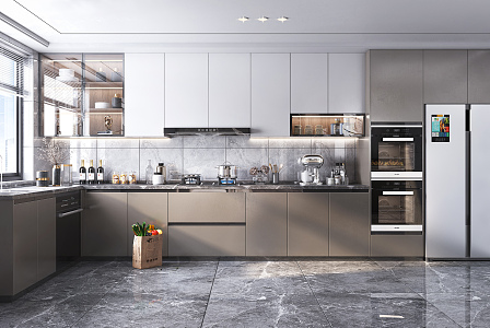 Modern Kitchen 3d model