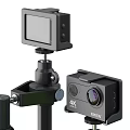 Modern camera Nikon handheld action camera 3d model