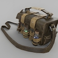 Magic Backpack Bag Backpack Bag Magic Bag Props Bag 3d model