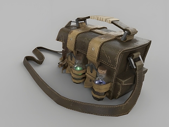 Magic Backpack Bag Backpack Bag Magic Bag Props Bag 3d model