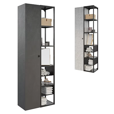 Modern bathroom cabinet 3d model