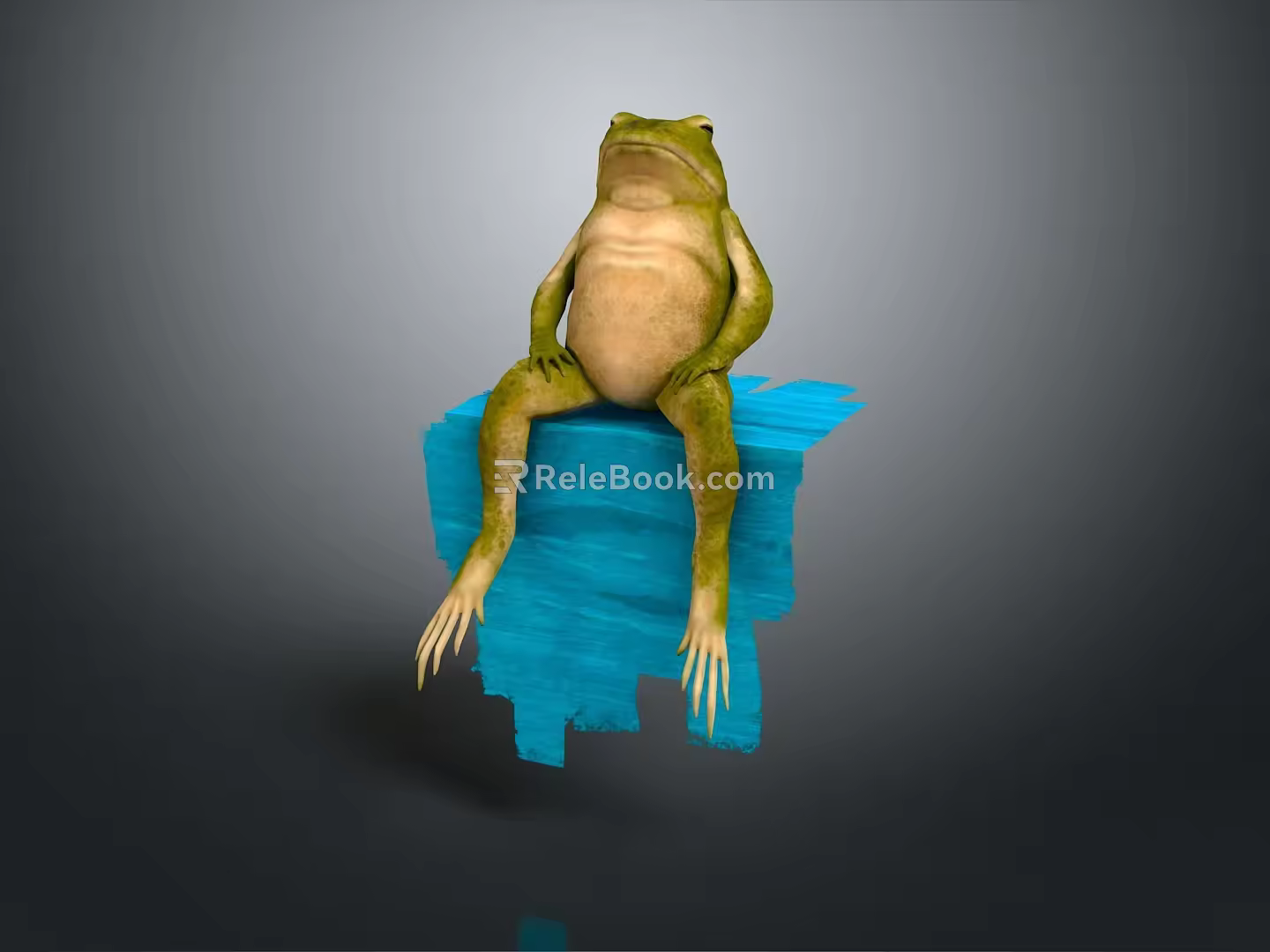 Frog Poison Frog Game Frog Reptile Cold Blooded Animal Reptile 3d model