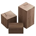 Stool Log Stool Low Stool Side table 3d model