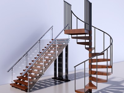 Modern Stair Combination model