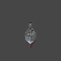 Boat Patrol Vessel 3d model