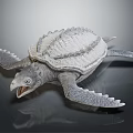 Modern Crocodile Turtle Cartoon Crocodile Turtle 3d model