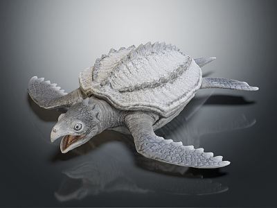 Modern Crocodile Turtle Cartoon Crocodile Turtle 3d model