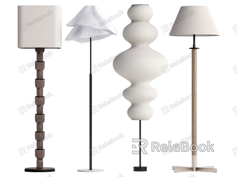 Floor lamp combination model