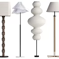 Floor lamp combination 3d model