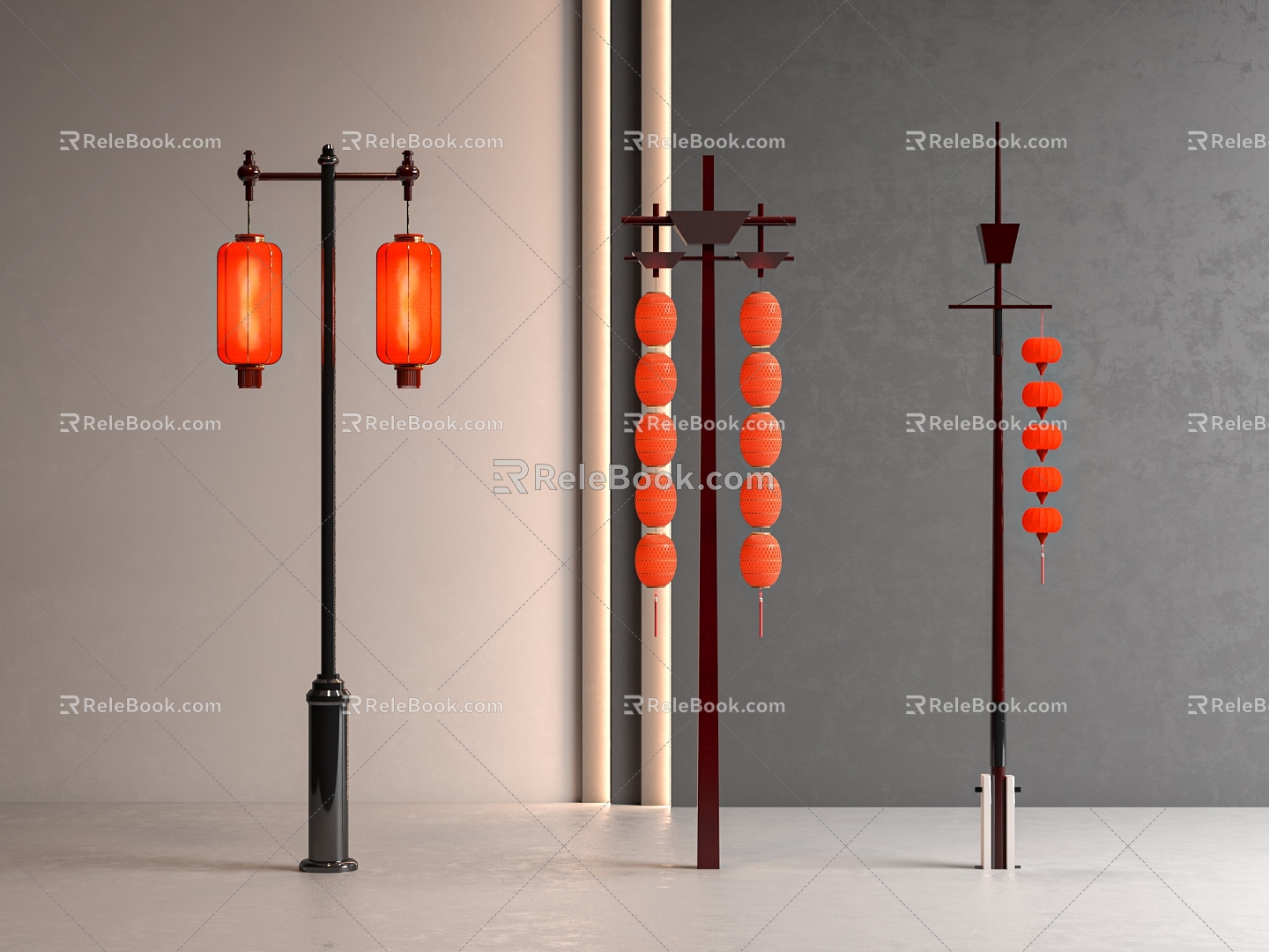 New Chinese Lantern 3d model