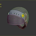 Sci-Fi Helmet Alien Helmet High Tech Helmet Game Helmet PBR Helmet 3d model