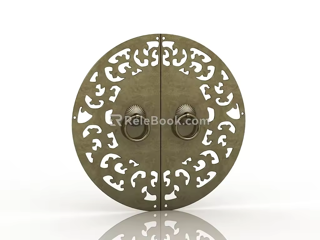 Classical handle 3d model