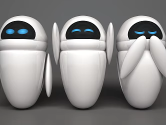 Modern Robots 3d model