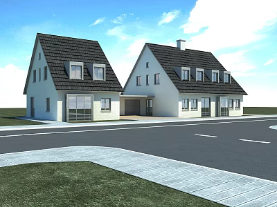 Modern Villa Villa 3d model