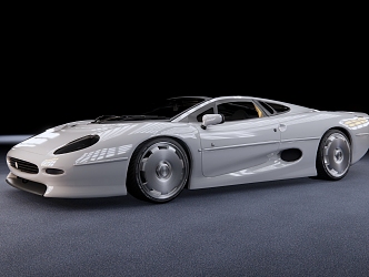 Modern sports car Super sports car 3d model