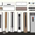 Different Types of Modern Air Conditioners and Fans with Stylish Designs