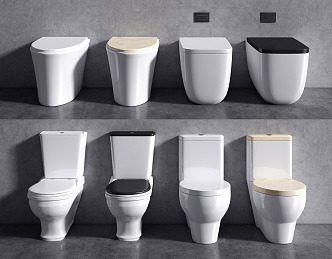 Modern Toilet 3d model