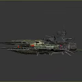 Futuristic Water Transport Vehicles With Sleek Designs And Green Red Accents
