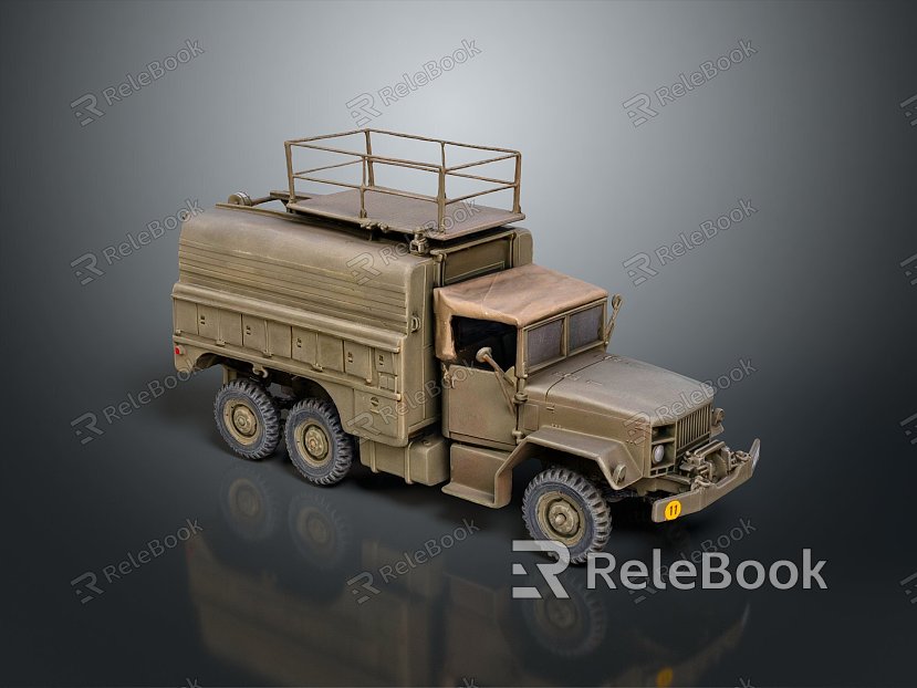 Modern Army Card Military Truck Military Transporter Military Transporter model