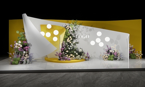 Modern Meichen Simple Wedding 3d model