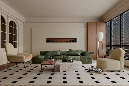 Living room 3d model