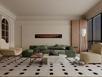 Living room 3d model