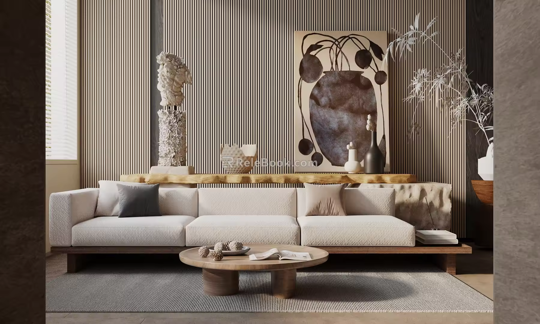Sofa combination 3d model