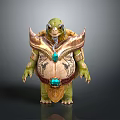 Turtle Cartoon Turtle Snapping Turtle Chickbill Turtle Reptile Cold Blooded Animal Reptile Class 3d model