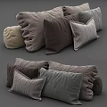 Soft Neutral Tones Throw Pillows With Various Shapes For Cozy Home Decor